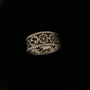 Sterling Silver Gucci Ring